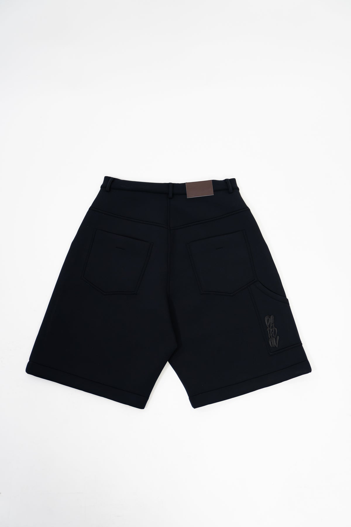 "MIDNIGHT" shorts